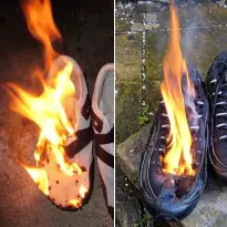 Mr Blowtorch meets Nike Air Max 95 and Puma Mostro